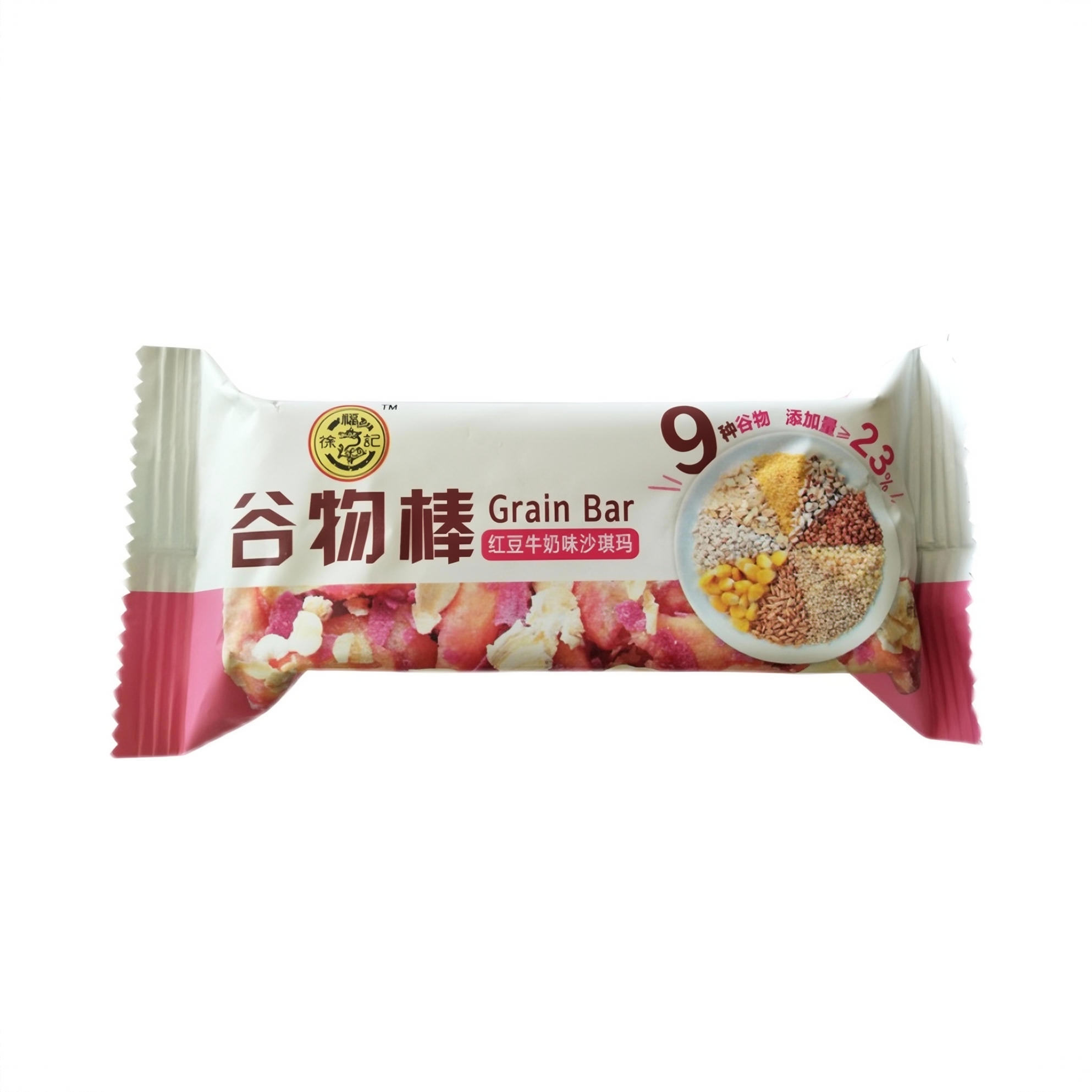 原味红豆牛奶沙琪玛 500g 箱装 谷物棒红豆牛奶味