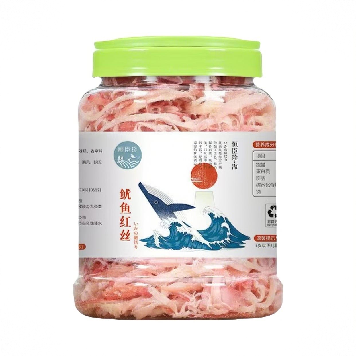 鱿鱼红丝 罐装