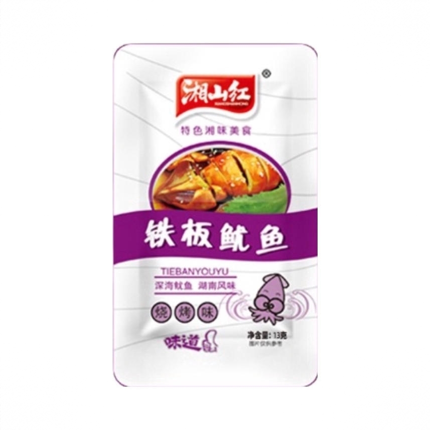 铁板鱿鱼丝加量装 13g 袋装 开袋即食 烧烤味