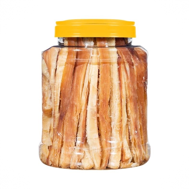 鱿鱼条 罐装 500g