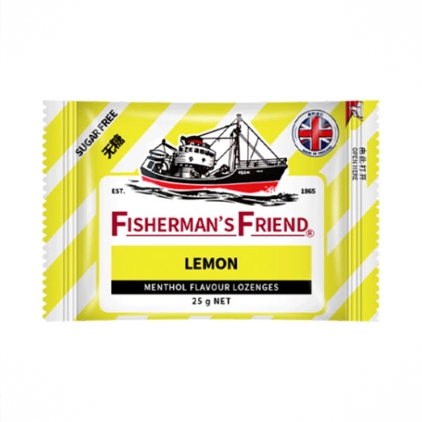 Fisherman‘s Friend/渔夫之宝 润喉糖 25g 袋装 柠檬味