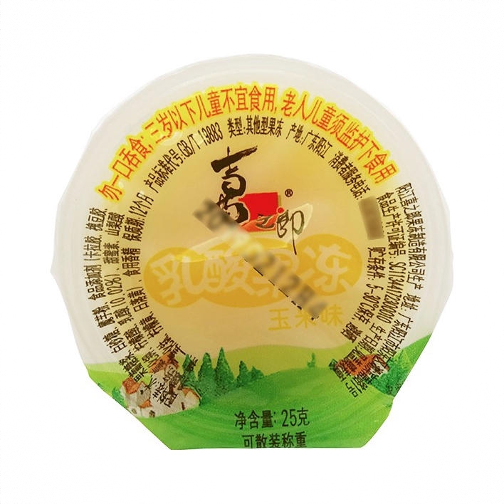 乳酸果味果冻 25g/包 散装 乳酸味/玉米