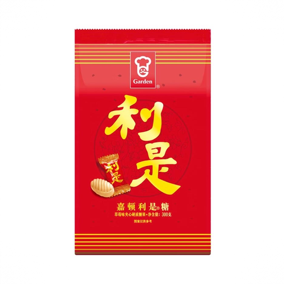 利是糖草莓味 袋装 300g