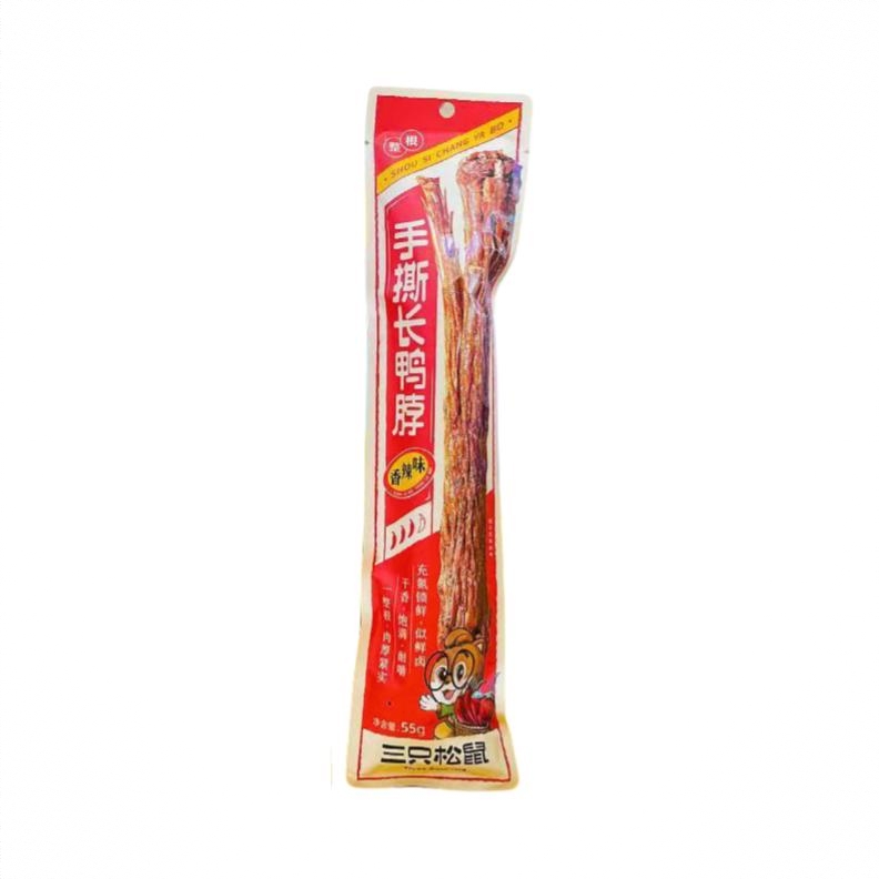 手撕长鸭脖 香辣味 55g 袋装