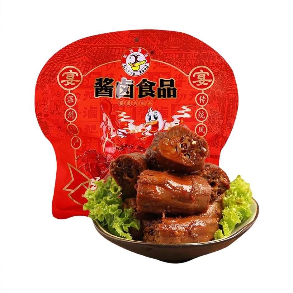 酱卤食品 鸭脖 香辣味 500g 袋装