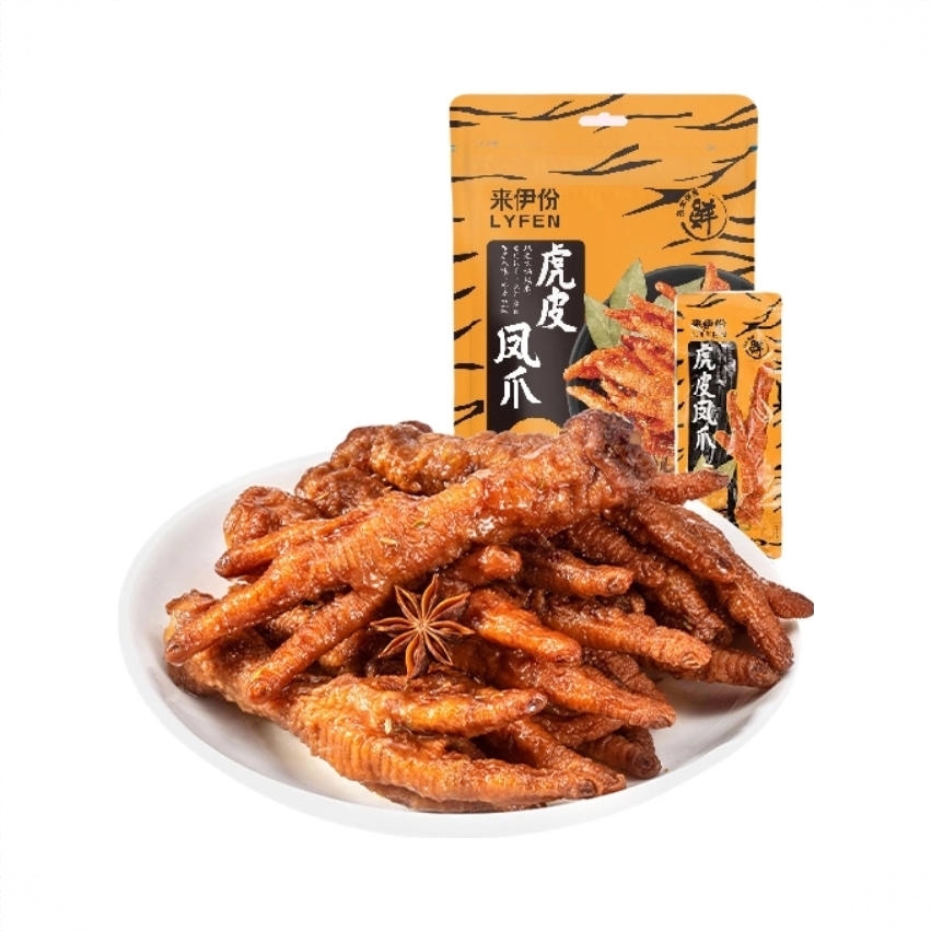 虎皮凤爪 散装 解馋 烧烤味