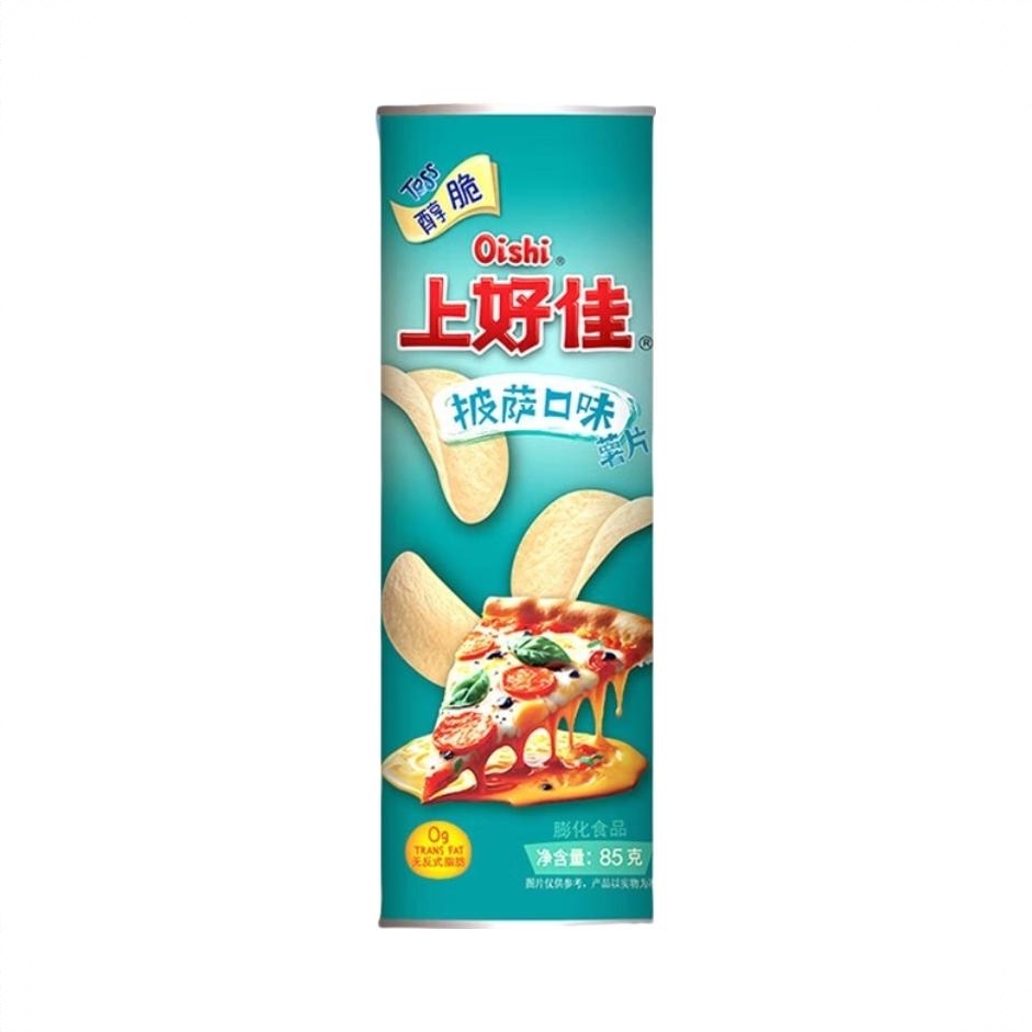 醇脆薯片 85g 罐装 披萨味