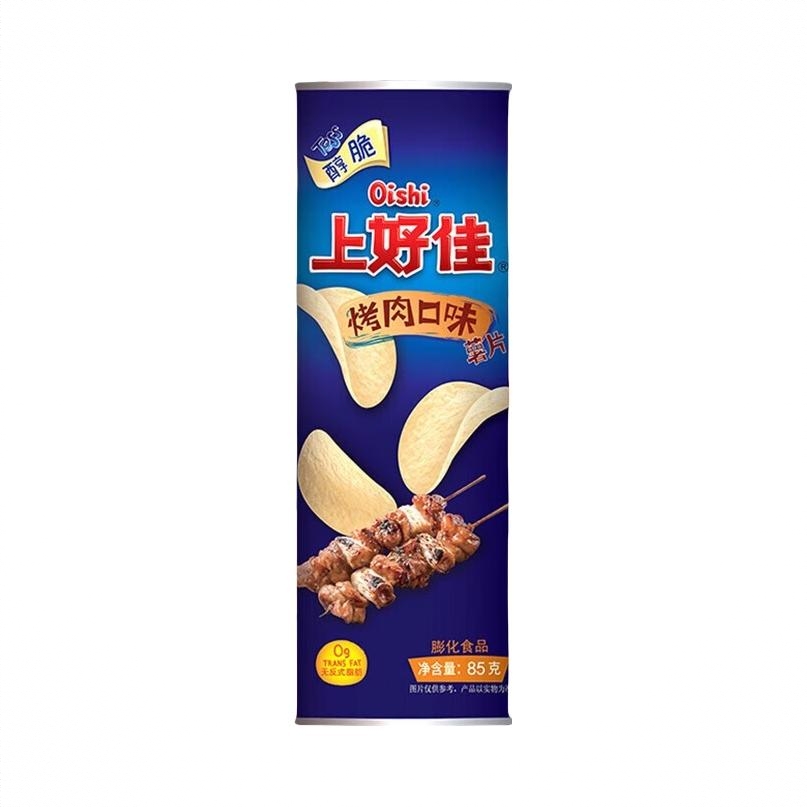 醇脆薯片 85g 罐装 烤肉味
