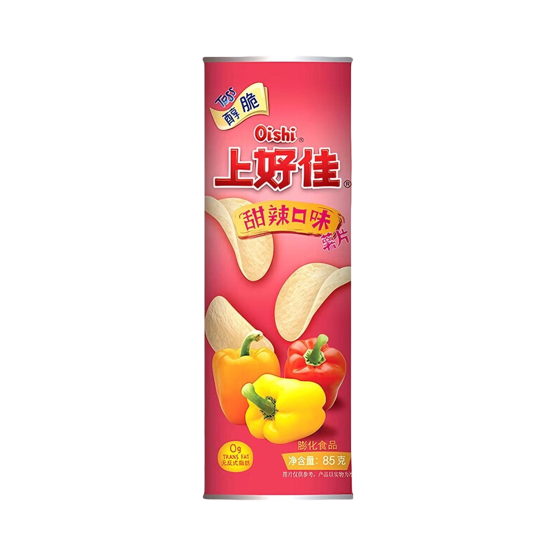 醇脆薯片 85g 罐装 甜辣味