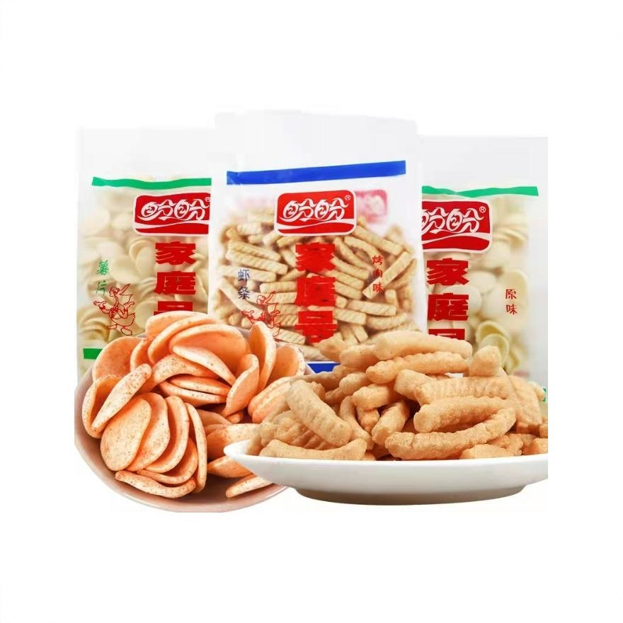 薯片虾条 100g 袋装 休闲食品膨化零食充饥夜宵追剧解馋家庭号 多口味