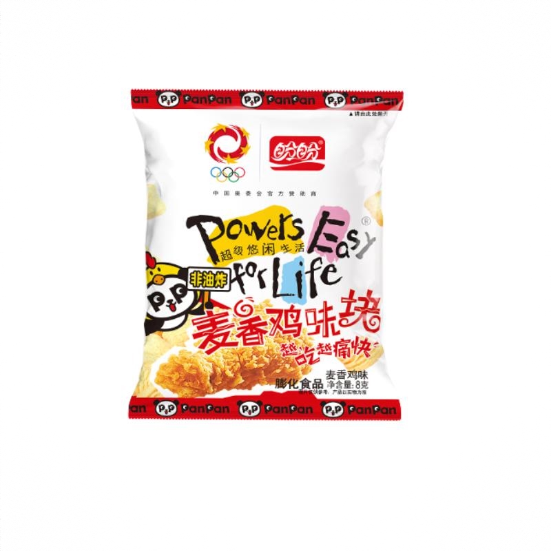 鸡味块 8g 袋装 膨化解馋宿舍休闲非油炸酥脆聚会 麦香鸡味块