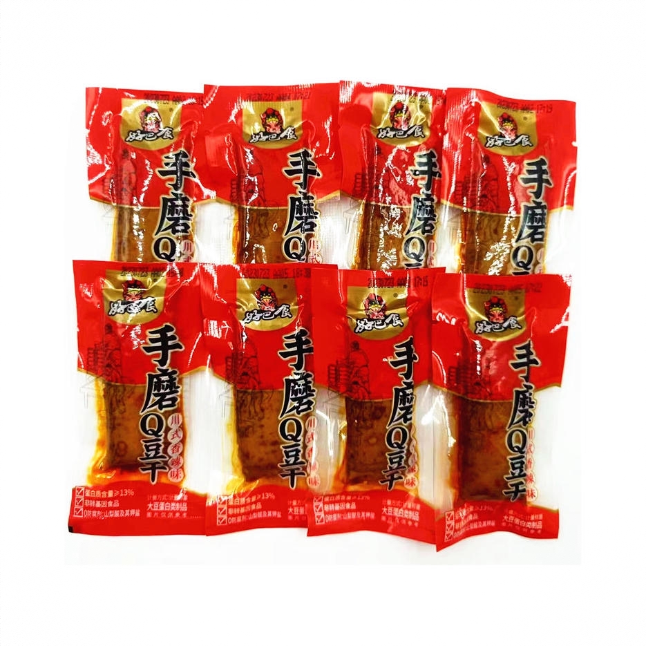 手磨Q豆干 散装 川式香辣味