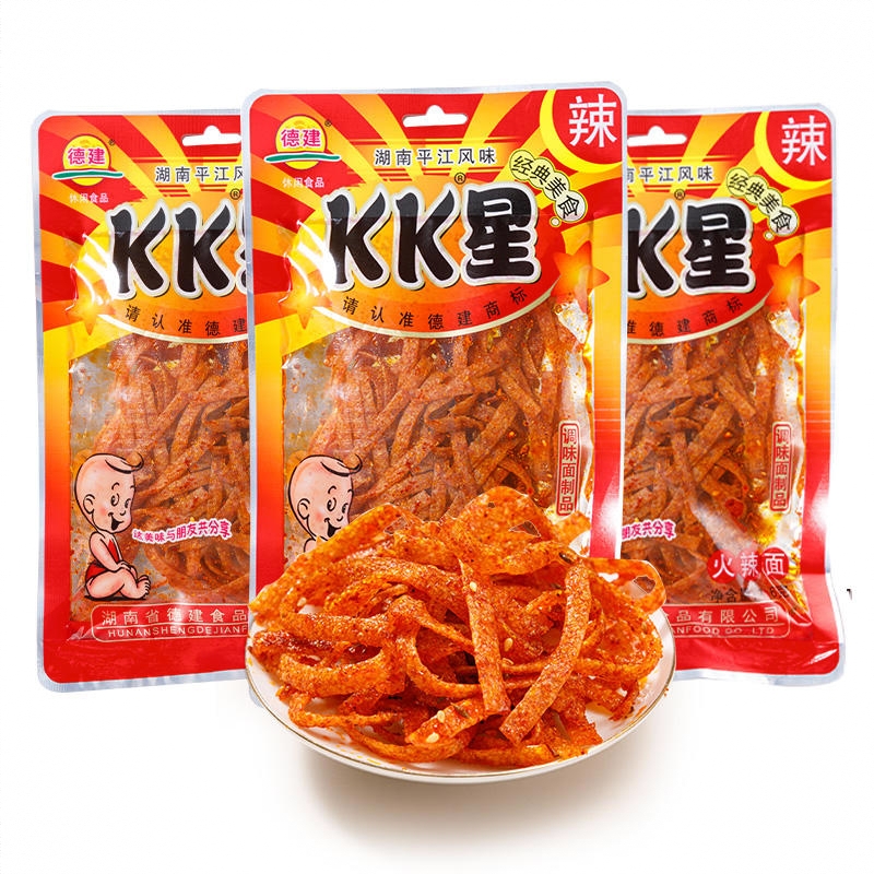 KK星 麻辣条 袋装 儿时平江特产 106g