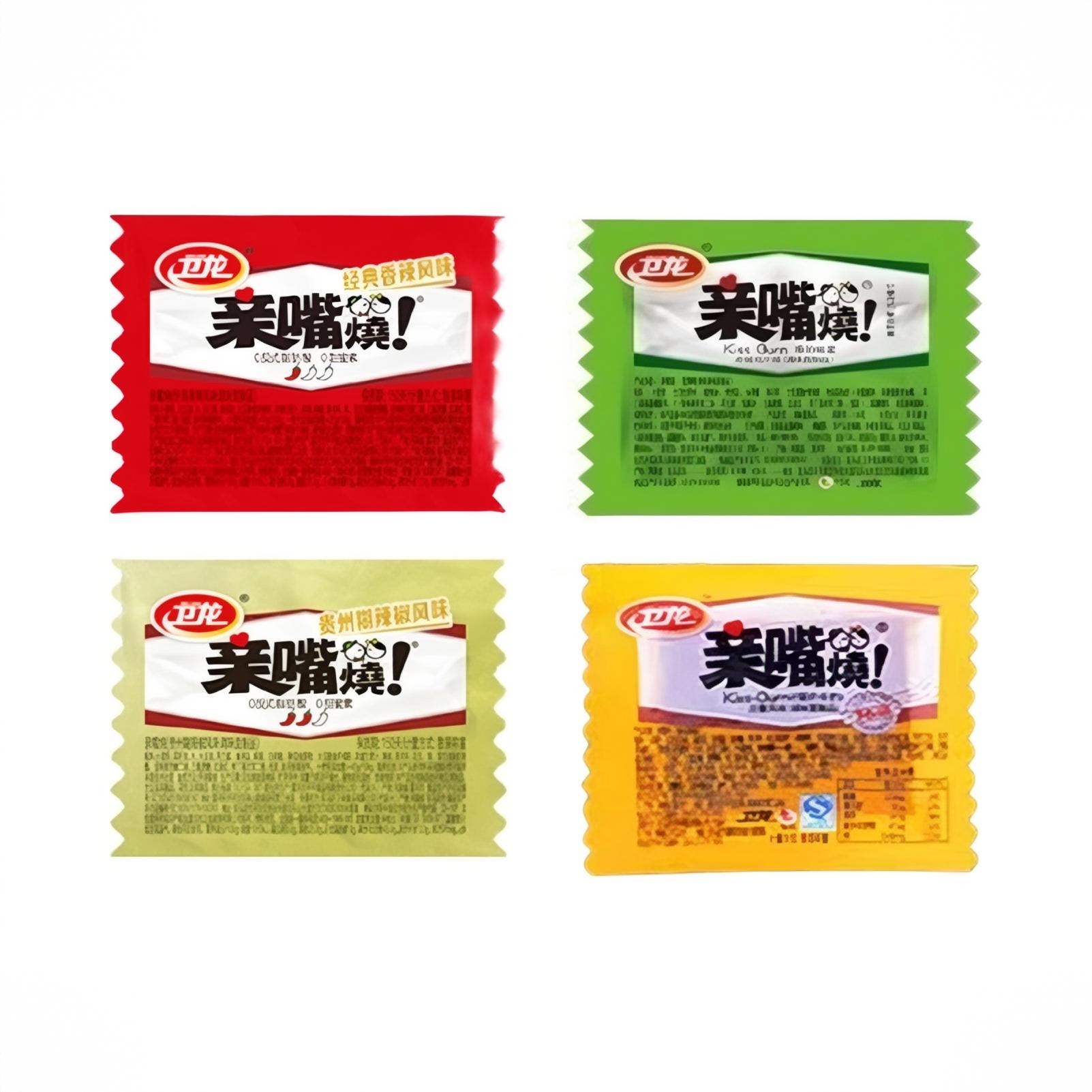 亲嘴烧 辣条 9g/片 散装 多口味组合 解馋
