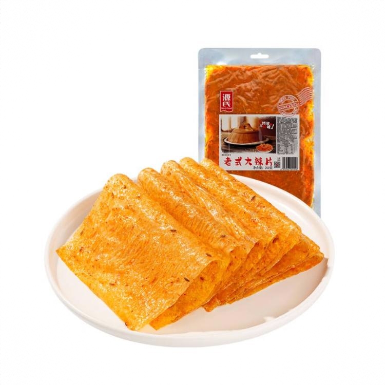 大辣片 老式辣条 200g 袋装 零食小吃儿时豆皮休闲食品怀旧解馋手撕童年8090后