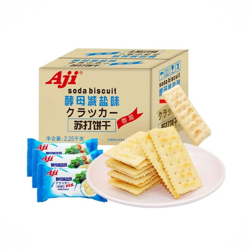 苏打饼干 酵母减盐味 2.25kg 箱装